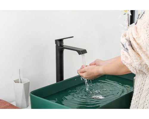 Смеситель для раковины Frap H71-6 F1071-26 Черный матовый