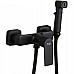 Гигиенический душ со смесителем Frap H71-6 F2071-6 Черный матовый