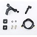 Гигиенический душ со смесителем Frap H71-6 F2071-6 Черный матовый