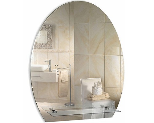 Зеркало Silver Mirrors Уют 50 00000067 с полкой Зеркало Silver Mirrors Уют 50 00000067 с полкой