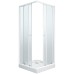 Душевой уголок Parly 80x80 ZFQ81 профиль Белый стекло матовое