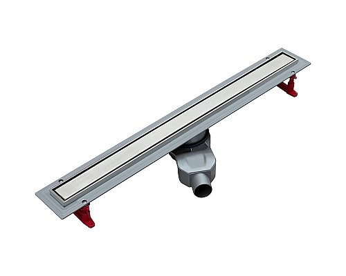 Душевой лоток Logan L002L-850 с решеткой Нержавеющая сталь / под плитку