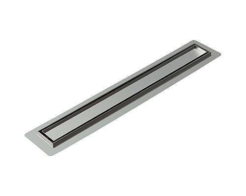 Душевой лоток Logan L001SL-600 с решеткой Нержавеющая сталь / под плитку