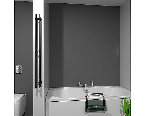 Электрический полотенцесушитель Маргроид Inaro 1200x60 Inaro-1206-1049-9005R правый Черный матовый Электрический полотенцесушитель Маргроид Inaro 1200x60 Inaro-1206-1049-9005R правый Черный матовый