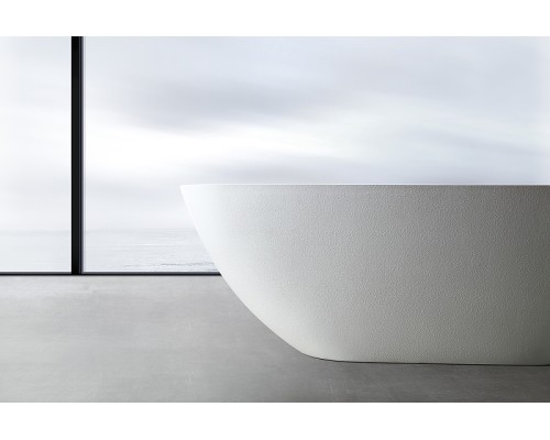 Ванна из искусственного камня Abber Dortmund 170x75 AM9911 Белая без гидромассажа