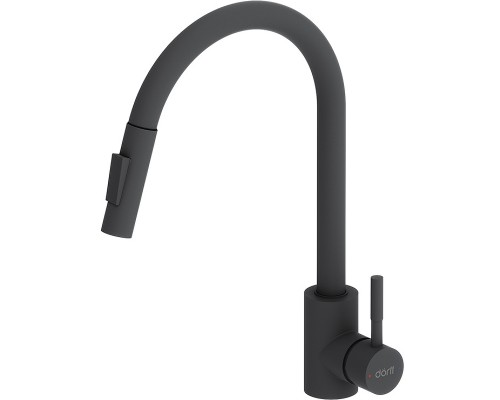 Смеситель для кухни Dorff Logic D3007522 Черный
