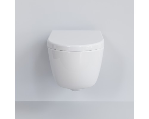 Унитаз Ambassador Abner 103T20001R подвесной Белый глянцевый без сиденья