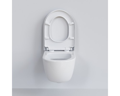 Унитаз Ambassador Abner 103T20001R подвесной Белый глянцевый без сиденья