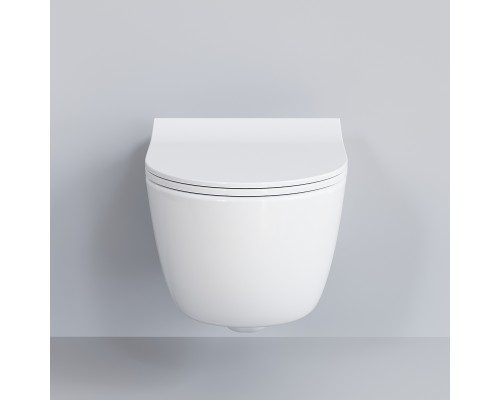 Унитаз Ambassador Abner 103T20001R подвесной Белый глянцевый без сиденья