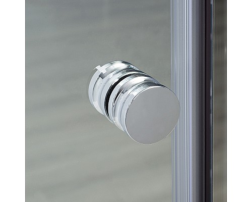 Душевая дверь WasserKRAFT Vils 100 56R12 профиль Хром стекло прозрачное