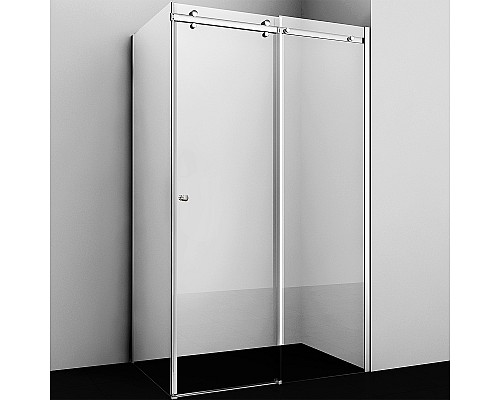 Душевой уголок WasserKRAFT Vils 110x90 56R15 профиль Хром стекло прозрачное