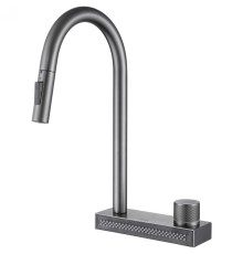 Смеситель для кухни Abber Wasser Kreis Никель