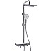 Душевая система WasserKRAFT A113.069.127.CH Thermo с термостатом Хром Белая