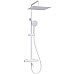 Душевая система WasserKRAFT A188.163.155.WM Thermo с термостатом Белый матовый