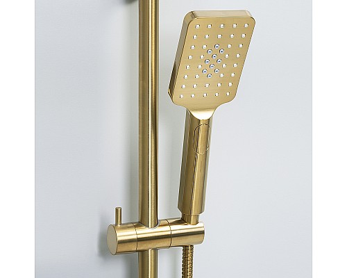 Душевая система WasserKRAFT A155.262.201.BG Золото матовое