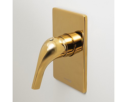 Смеситель для раковины WasserKRAFT A71573 Золото глянцевое