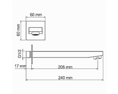 Смеситель для раковины WasserKRAFT A71573 Золото глянцевое