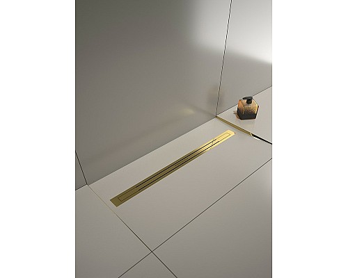 Душевой лоток Boheme Premium Trendy 80 983-80-G с решеткой Золото Душевой лоток Boheme Premium Trendy 80 983-80-G с решеткой Золото