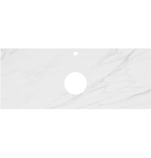 Столешница под раковину Kerama Marazzi Plaza Classic Neo Монте тиберио 120 Белый мрамор