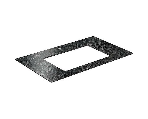 Столешница под раковину Kerama Marazzi Plaza Classic Neo Риальто 80 PL3.VT93\80T Темно-серая Столешница под раковину Kerama Marazzi Plaza Classic Neo Риальто 80 PL3.VT93\80T Темно-серая