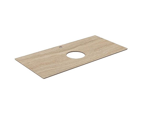 Столешница под раковину Kerama Marazzi Plaza Modern Риальто 100 PL1.SG560420R\100 Песочная Столешница под раковину Kerama Marazzi Plaza Modern Риальто 100 PL1.SG560420R\100 Песочная