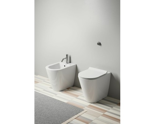 Биде GSI Kube X 9462111 приставное Белое