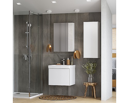 Подвесной шкаф Aquaton Асти 35 1A262903AX2B0 Белый