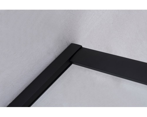 Душевой уголок Niagara Nova 100х80 NG-6881-08 BLACK профиль Черный стекло прозрачное