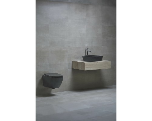 Унитаз биде beWash Bogen 88303670 подвесной Черный матовый с сиденьем Микролифт