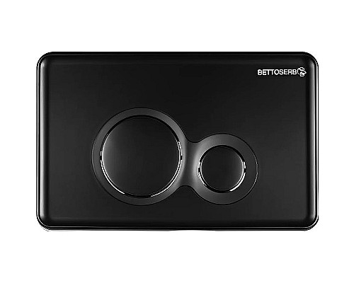 Клавиша смыва Bettoserb Sava Fix Slim Morava 40006459 Черная матовая Клавиша смыва Bettoserb Sava Fix Slim Morava 40006459 Черная матовая