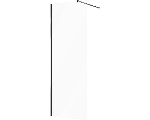 Душевая перегородка STWORKI Берген 80 MV-BE-80-CR профиль Хром глянцевый стекло прозрачное