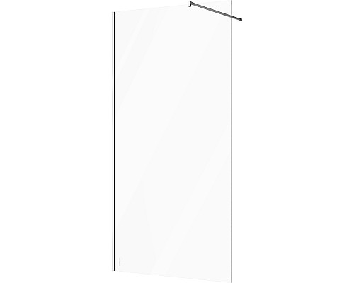 Душевая перегородка STWORKI Берген 110 MV-BE-110-CR профиль Хром глянцевый стекло прозрачное