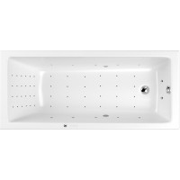 Акриловая ванна Whitecross Wave Slim 160x80 с гидромассажем