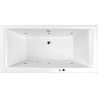 Акриловая ванна Whitecross Savia Duo 170x80 с гидромассажем