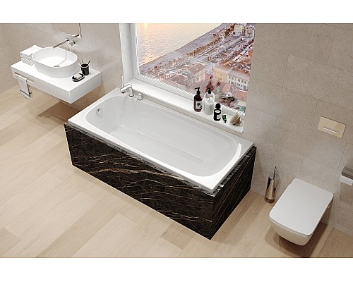 Акриловая ванна Whitecross Layla 170x75 0102.170075.100 без гидромассажа