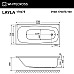 Акриловая ванна Whitecross Layla 170x75 0102.170075.100 без гидромассажа
