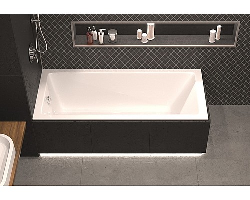 Акриловая ванна Whitecross Wave Slim 180x80 0111.180080.100 без гидромассажа