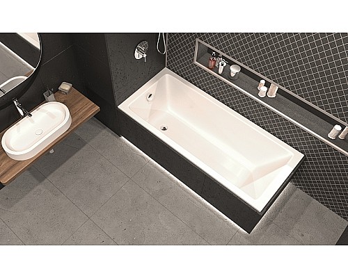 Акриловая ванна Whitecross Wave Slim 180x80 0111.180080.100 без гидромассажа