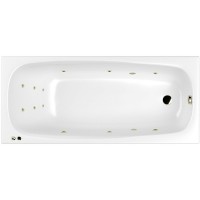 Акриловая ванна Whitecross Layla 180x80 с гидромассажем