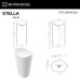 Раковина Whitecross Stella 50 Белая матовая
