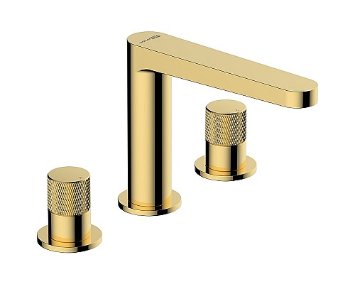 Смеситель для раковины WasserKRAFT Ems 7635 Золото глянцевое