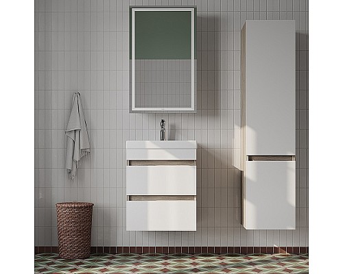 Зеркальный шкаф Iddis Zodiac 50 ZOD5000i99 с подсветкой Белый