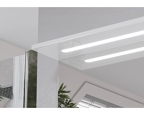 Зеркало со шкафом Volna Joli 70 L zsJOLI70.L-01 с подсветкой Белое