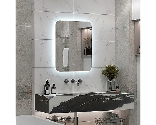Зеркало Reflection Horizon 500х700 RF4206HR с подсветкой с бесконтактным выключателем и диммером