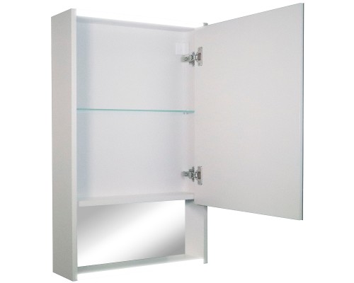 Зеркальный шкаф Reflection Box 600х800 RF2422WH с подсветкой Белый матовый