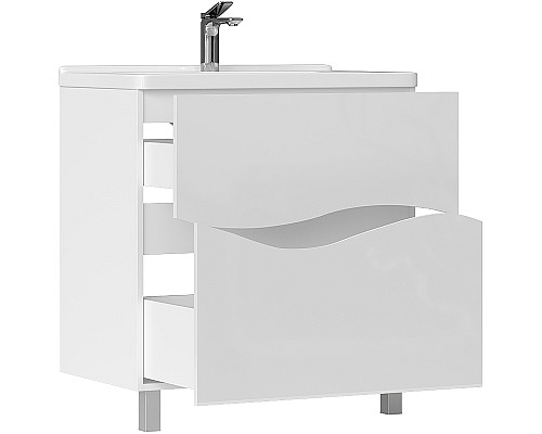 Тумба под раковину Volna 80.2Y tnVLN80.2Y-01 Белая