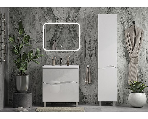 Тумба под раковину Volna 80.2Y tnVLN80.2Y-01 Белая