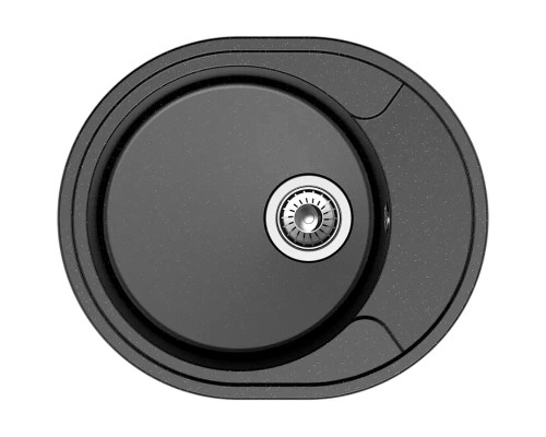 Кухонная мойка Reflection Allonge 57 RF0658BL Черная