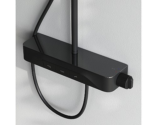 Душевая система AM.PM Func F078F722 Черная матовая