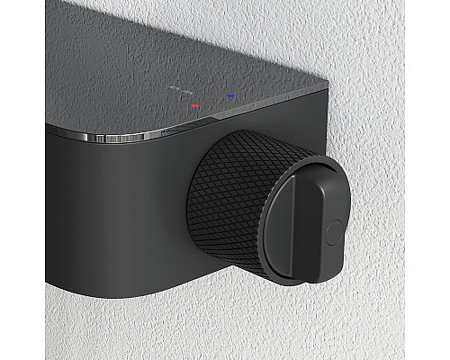 Душевая система AM.PM Func F078F722 Черная матовая